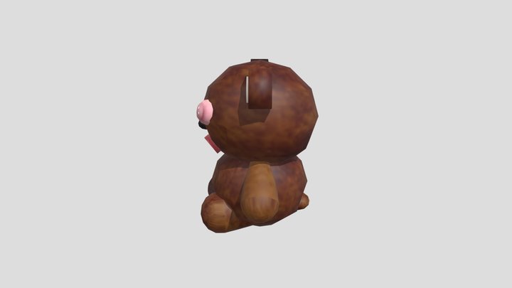 1131448049_陳雨瞳_泰迪熊 3D Model