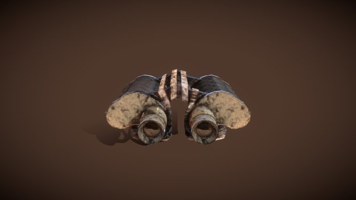 Binoculars 3D Model