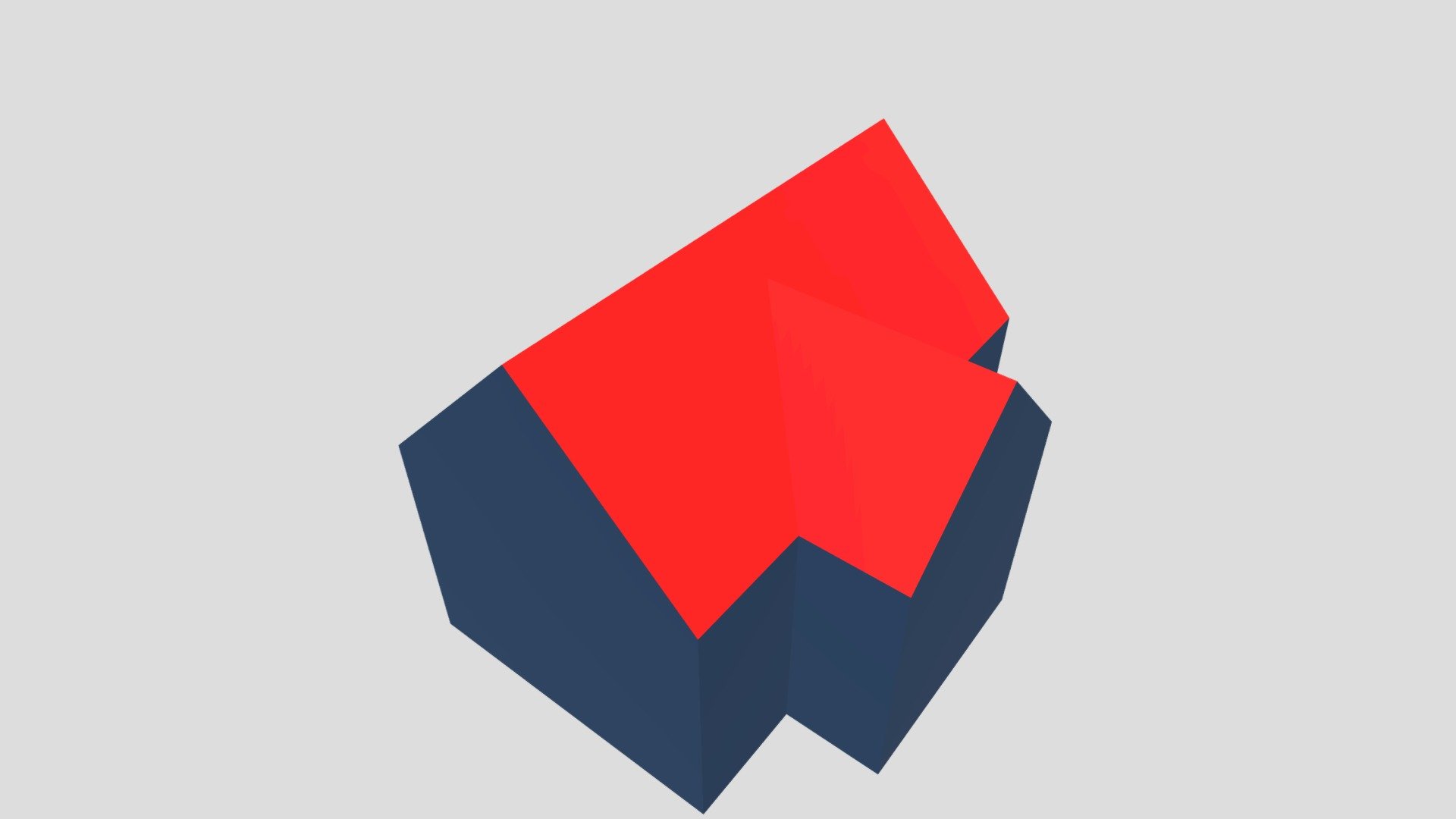 Roof shape: T-intersection
