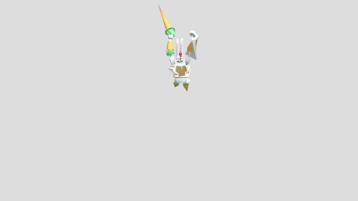Big Bunny 3D Model
