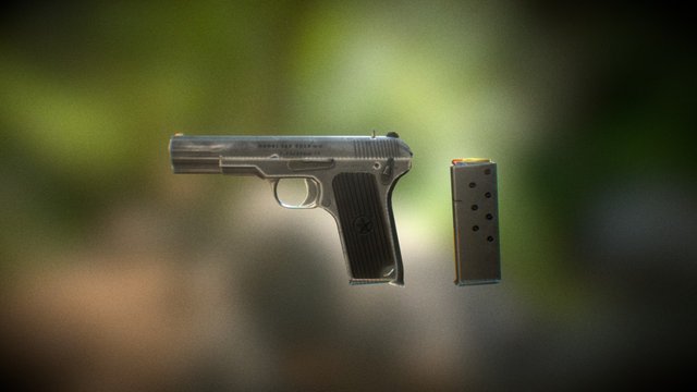 Tokarev TT-33 3D Model