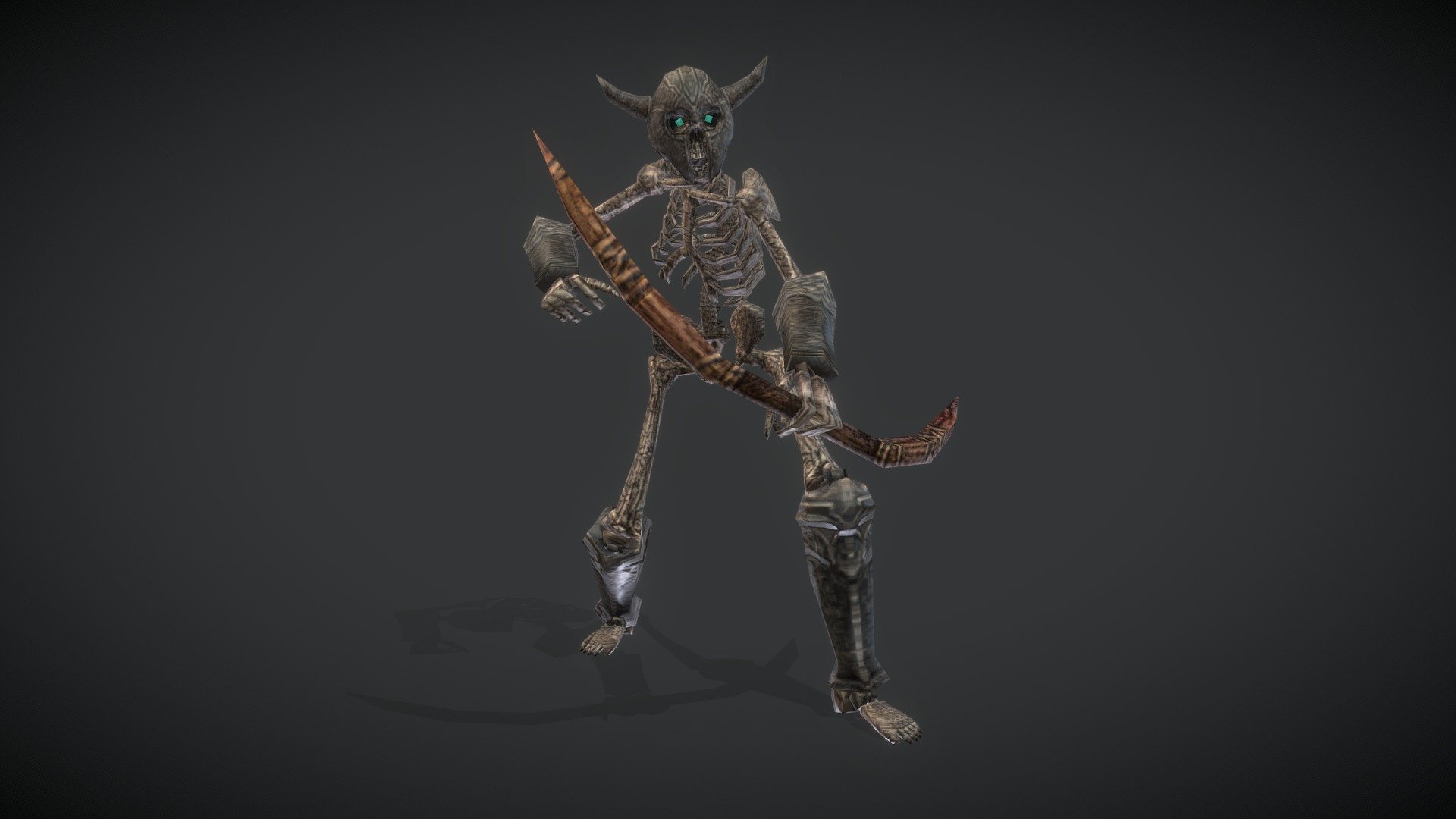 Skeleton Archer B - 3D Model By Tokiyoshi Takaya (@takayatokiyoshi ...