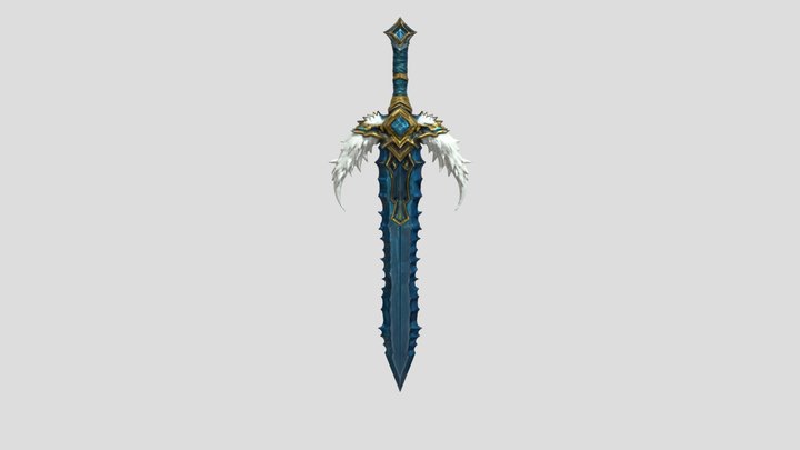 Azurewing Sword 3D Model