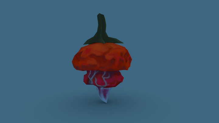 Banaspati Pepper Handpaint 3D Model