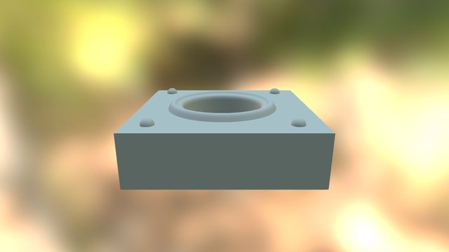 HTM Final Project- Inner Bowl Mold (1/2) 3D Model