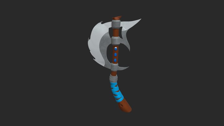 Axe of War 3D Model