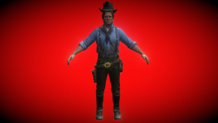 Arthur Morgan — RDR2 3D Character