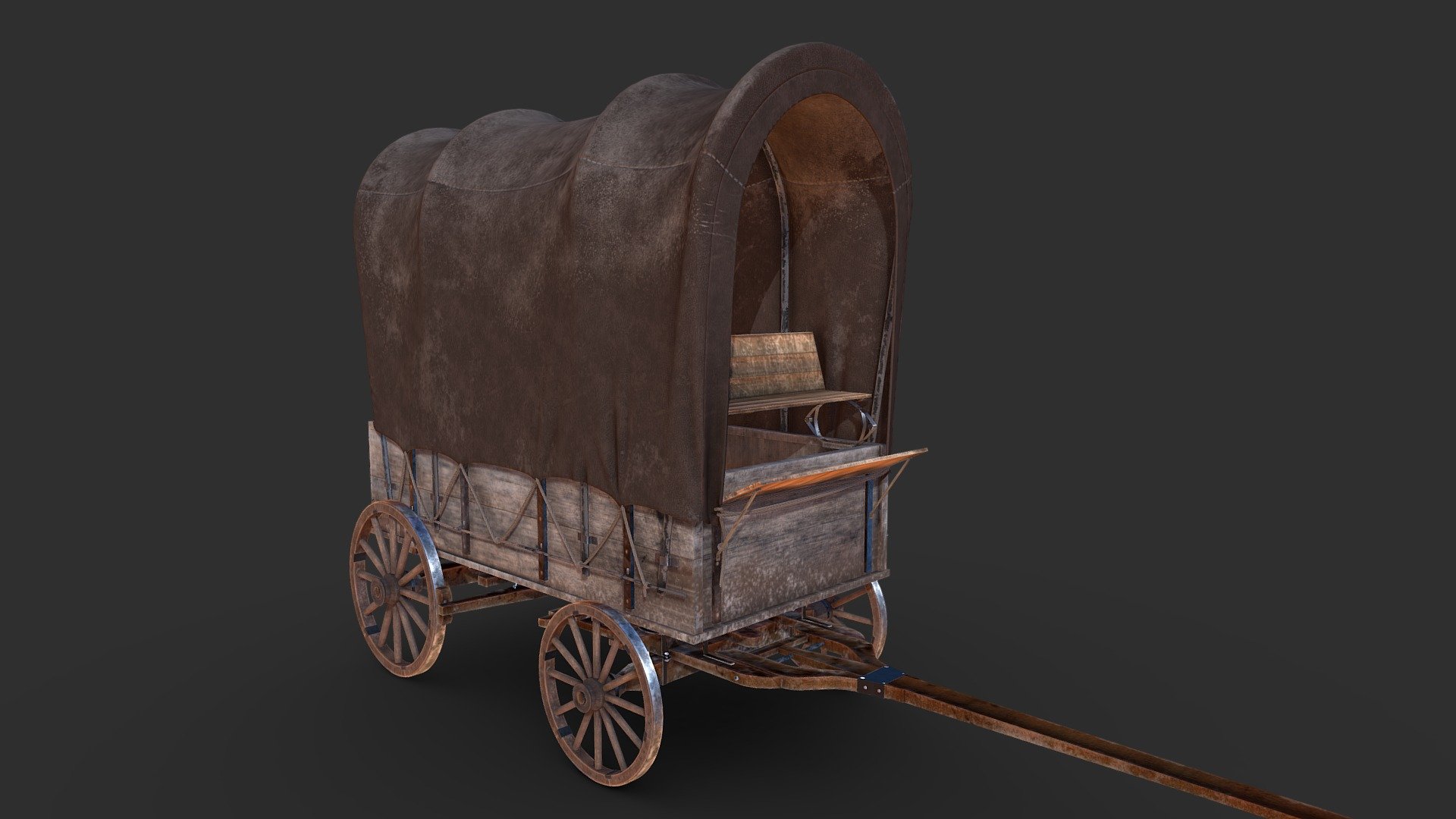 Wagon - Buy Royalty Free 3D model by IGOR.LUZ (@IGORLUZ) [21cf733 ...