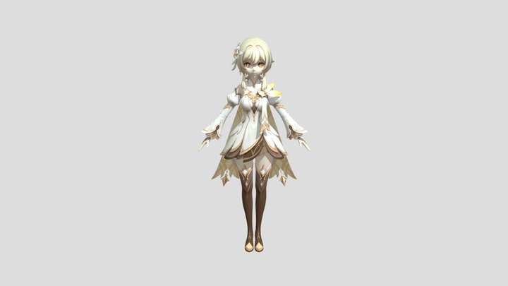 [Genshin Impact] Lumine – Modello 3D gratuito STL