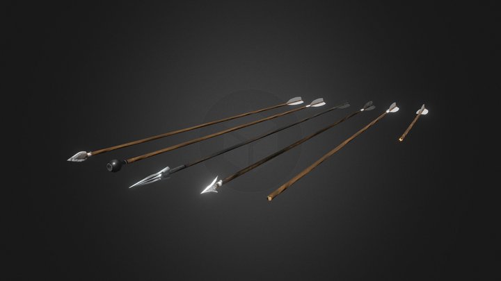 Arrow Pack 3D Model