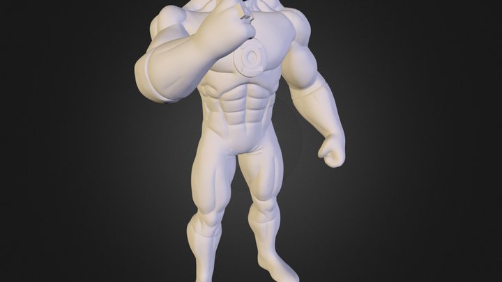 Kilowog - printable 3D Model