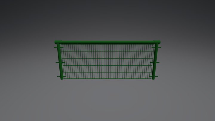 Spectator Rail 3D Model