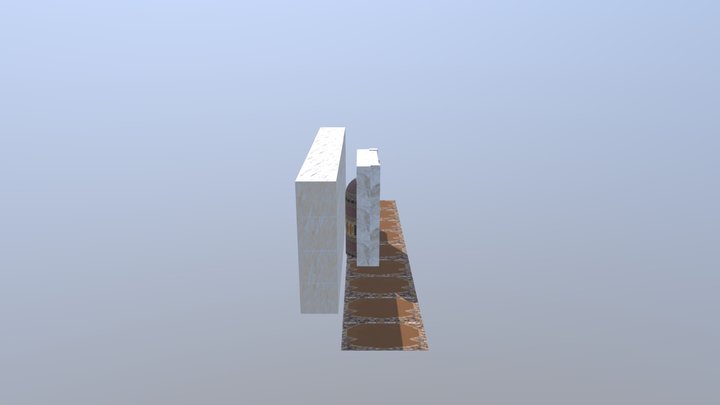 Islamic Mehrab skatch 3D Model