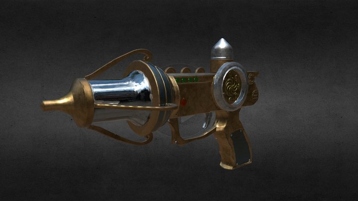 Ray Gun 3D Model