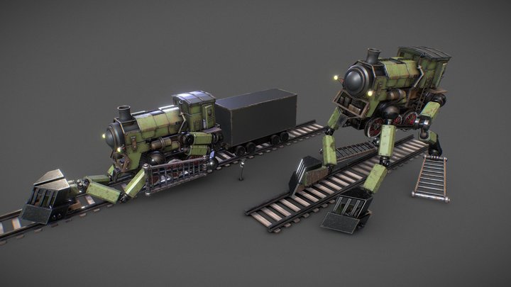 XYZ School [Steampunk] [Daily 1/5] 3D Model