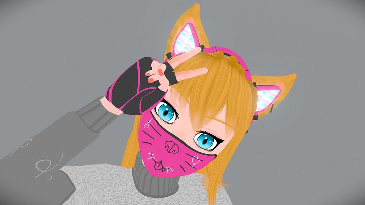 Catgirls 3D models - Sketchfab