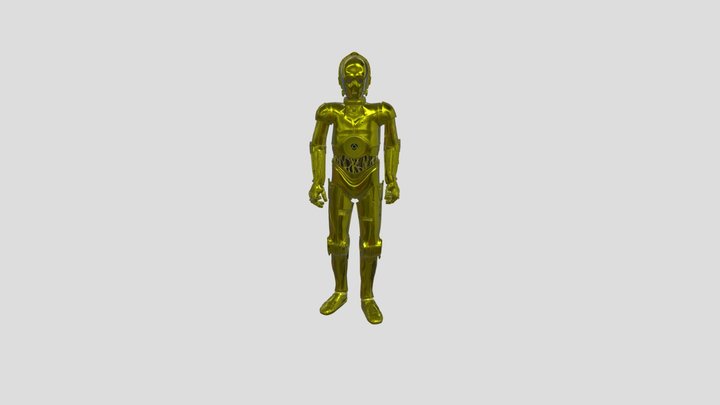 C3po Darker 3D Model