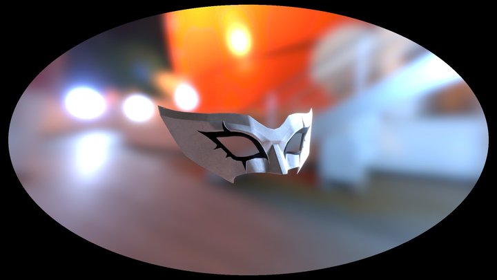 Persona Mask 3D Model