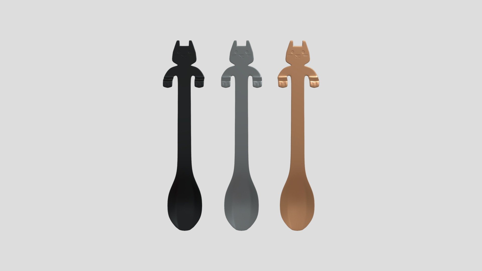 cat spoon Download Free 3D model by Gansopato [21d5c78] Sketchfab