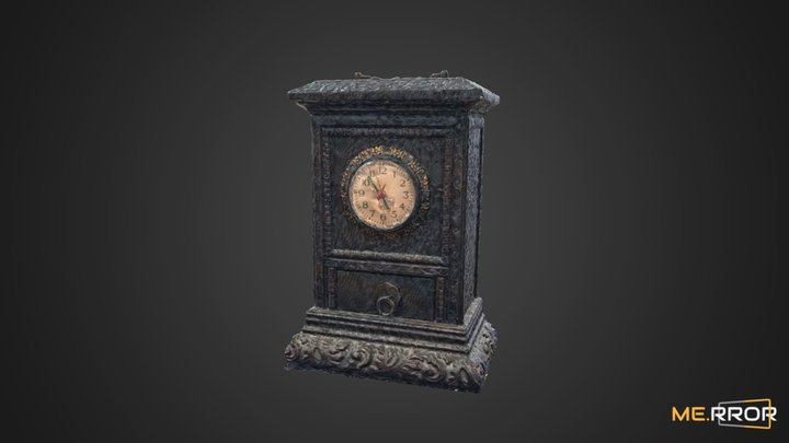 Vintage-clock 3D models - Sketchfab
