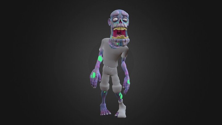 Expired Workers - Zombie Idle 1 3D Model