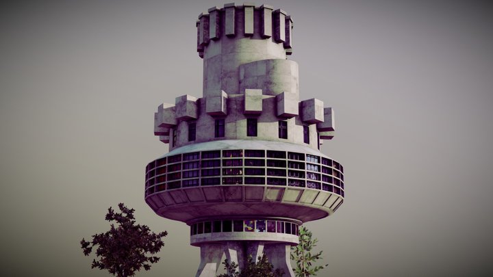 Brutalist Building