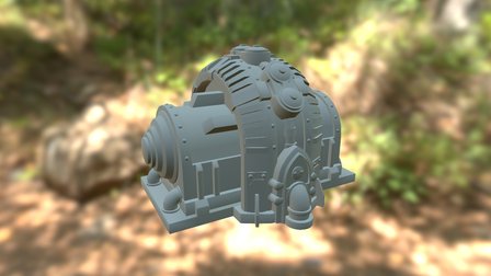 Quantum Gothic Power Generator 3D Model