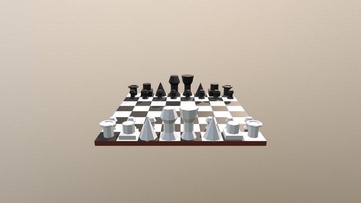 Chess - 1st work ever 3D Model