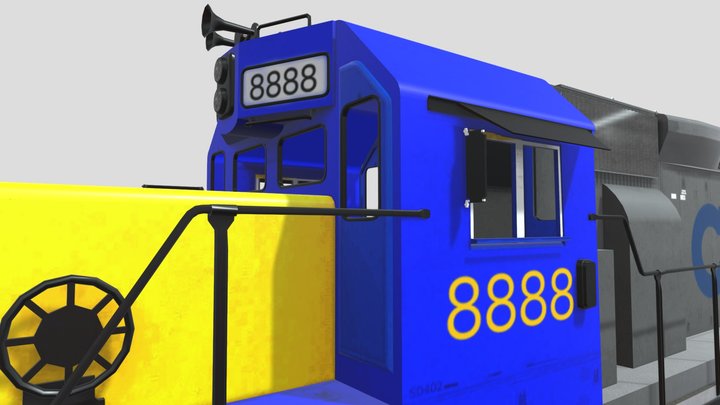 CSX 8888 3D Model