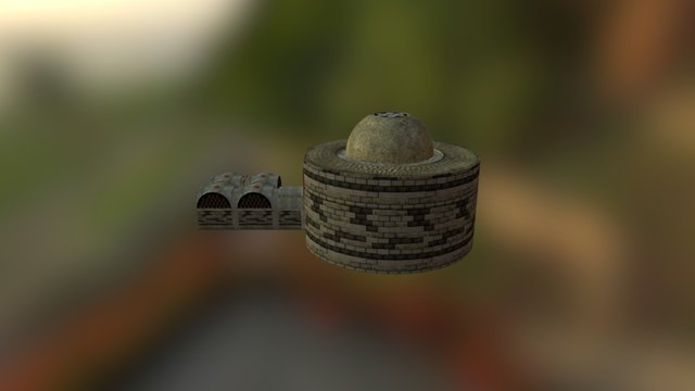 Dungeon Temple 3D Model