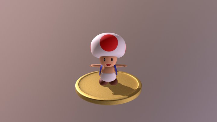 Toad 3D Model