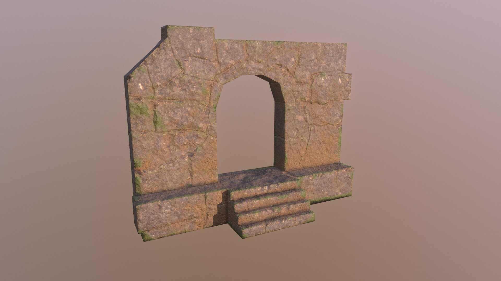 Medieval wall part