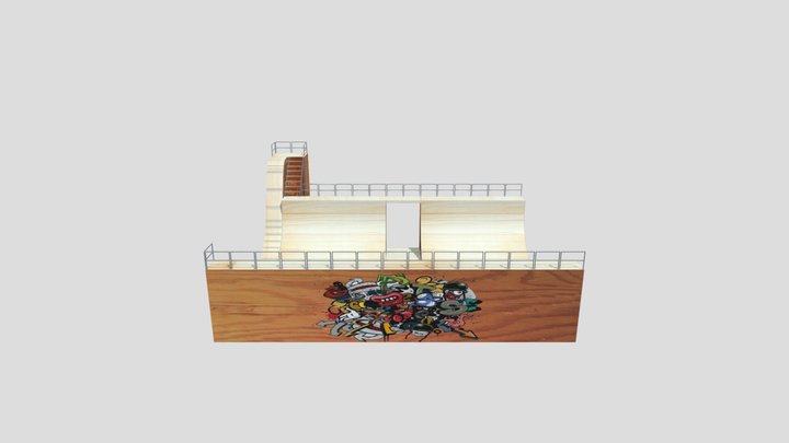 My Halfpipe for Assignment 5 3D Model