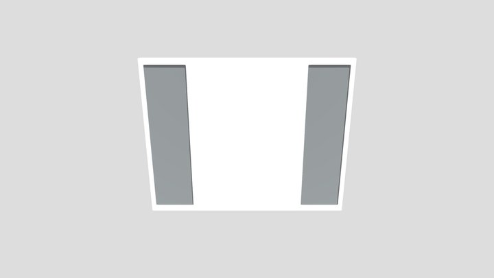 Modern Residential Front Door – Gratis 3D-model STL