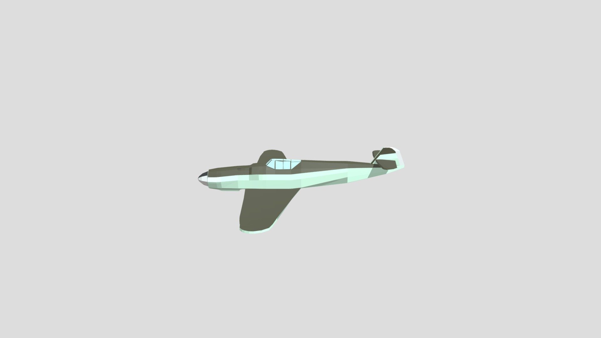 simple Messerschmitt Bf 109 G-6