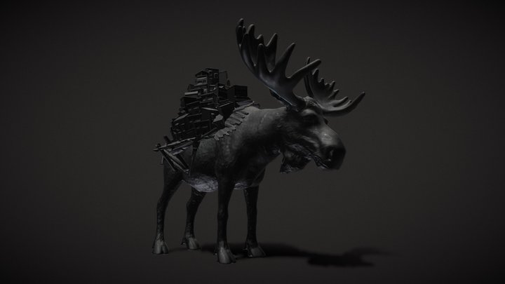 Reliquary Of A Troubled Kingdom (decimated) 3D Model