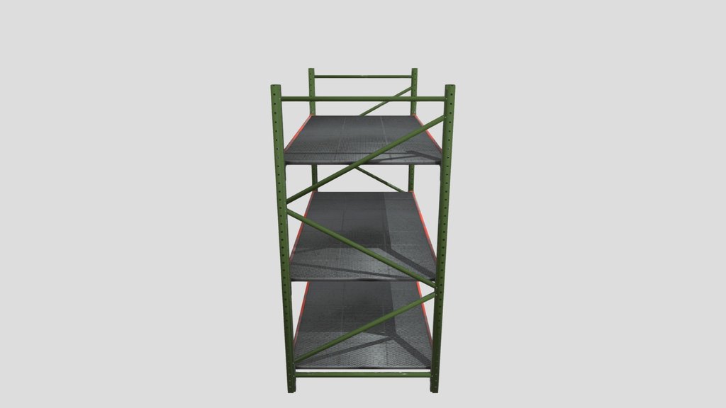 Realistic Lowpoly Rack