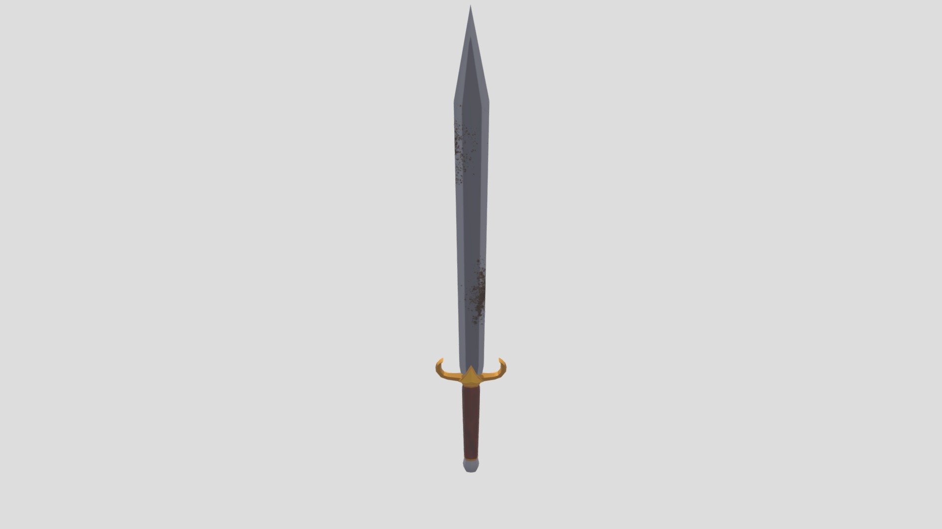 Lowpoly Sword - Download Free 3D model by elna.glas [21e0f18] - Sketchfab