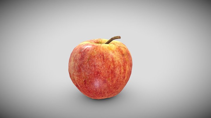 Apple (Photogrammetry) 3D Model