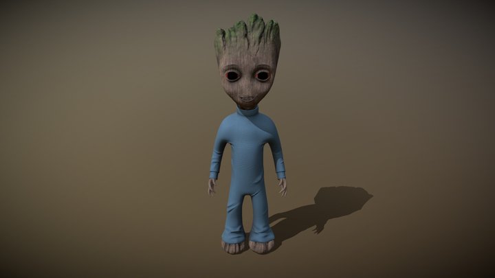 I am_Groot 3D Model
