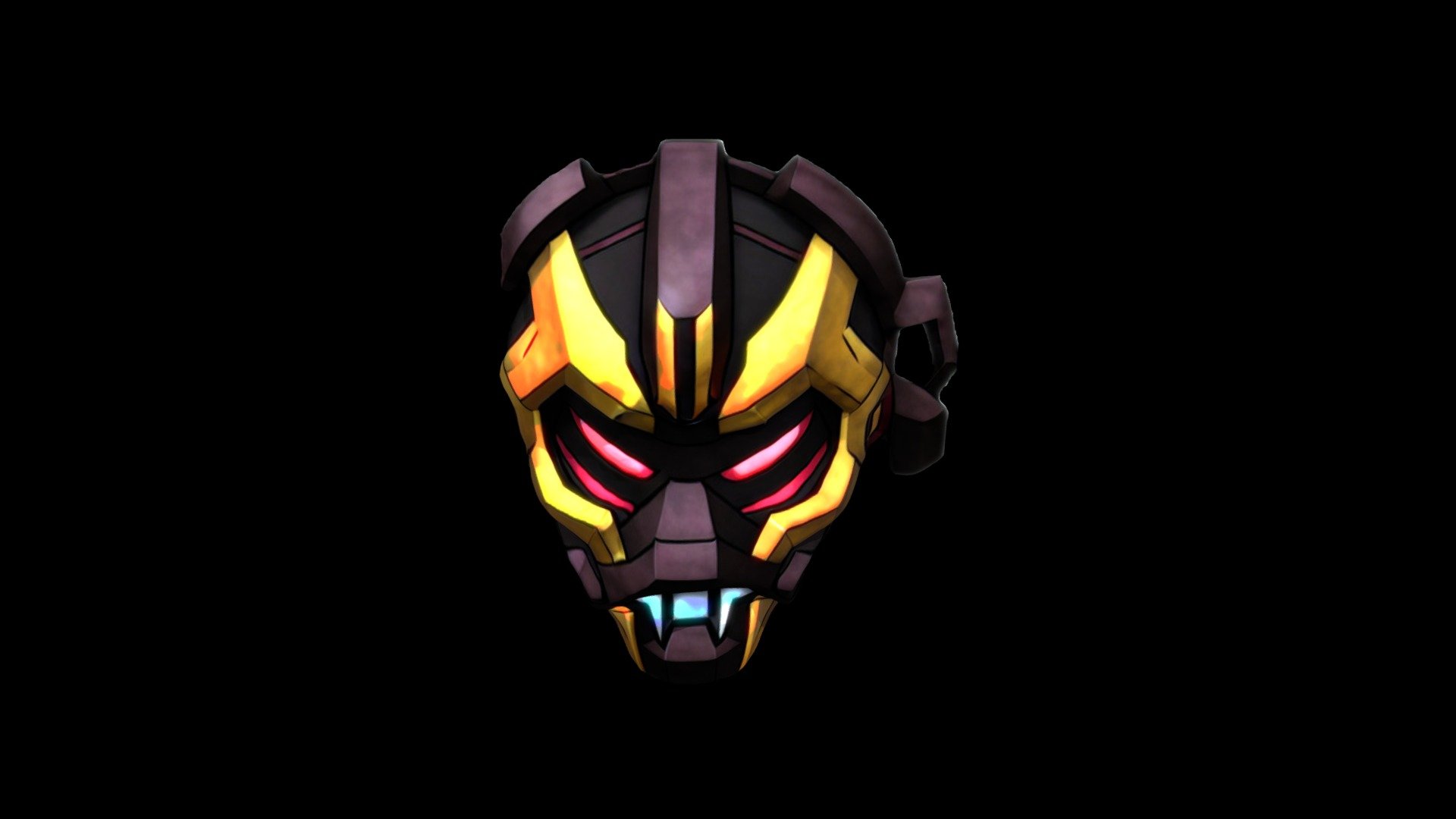 Helmet Mask Robot Cartoon 2257 - Download Free 3D model by klrxyz ...