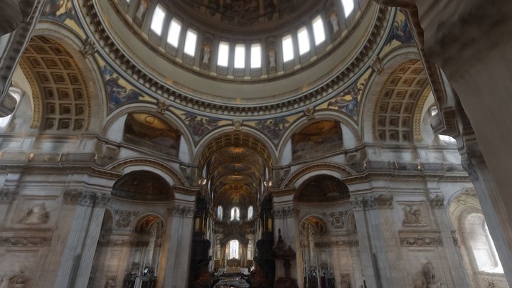 St Paul's Cathedral – Modèle 3D gratuit STL