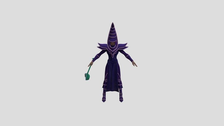 dark magician 3D Model