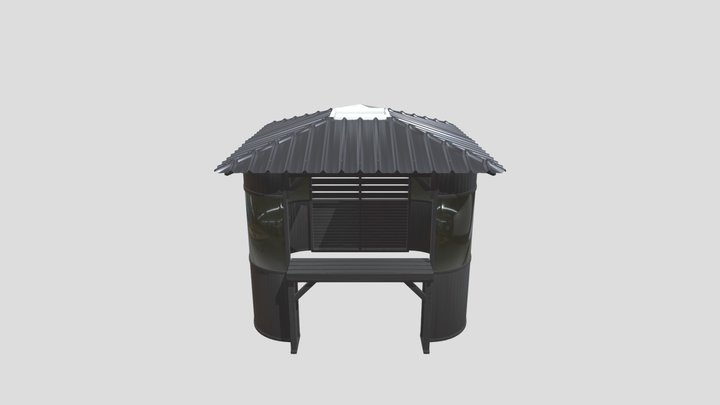 Coffee Gazebo For Hot Tubs – Modello 3D gratuito STL