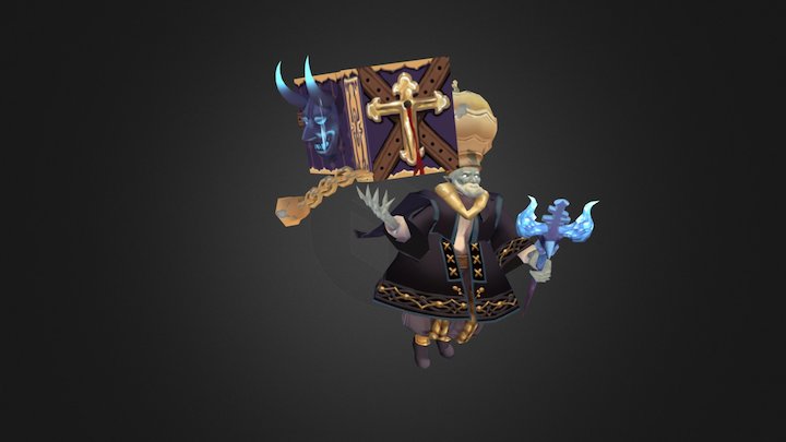 Romania Pope Alexadru【Runing】 3D Model