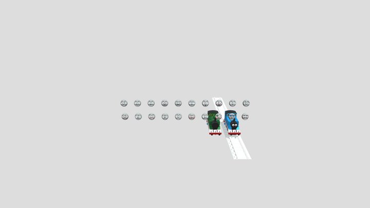 Sodor Online Thomas 3D Model
