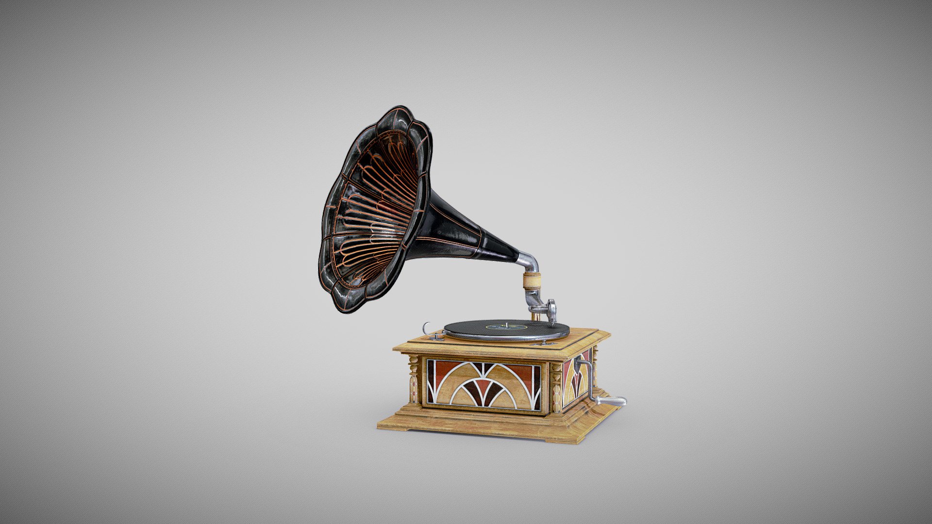 Gramophone Art Deco