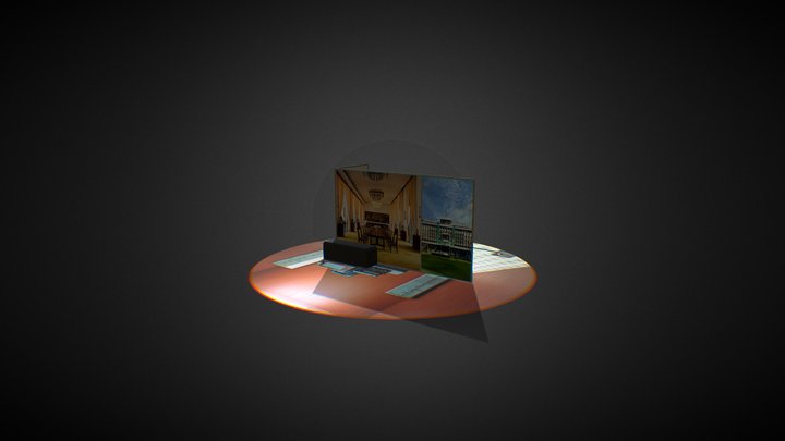 gallery-art-didplay-system 3D Model