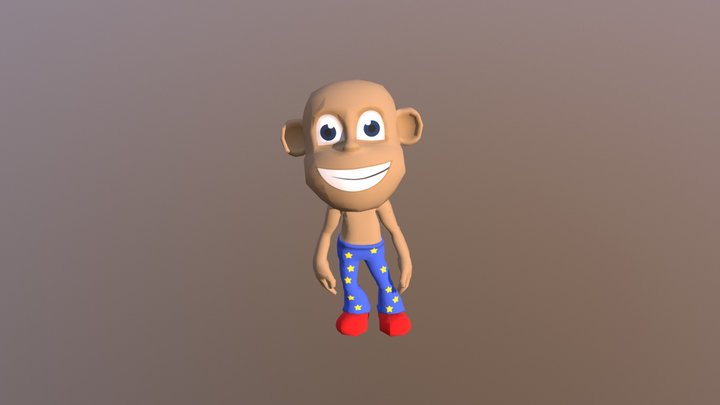 Monkey demo 3D Model