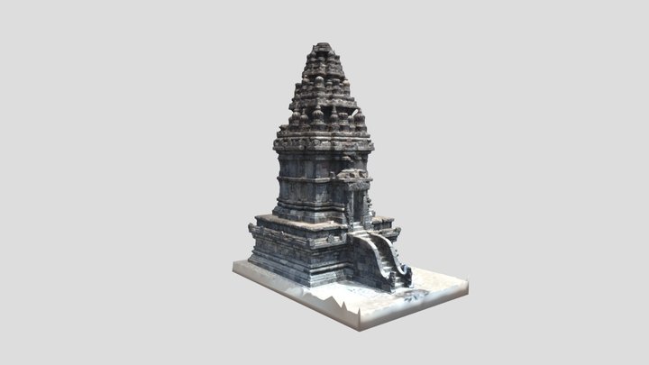 Candi Apit Selatan / Sarasvati 3D Model
